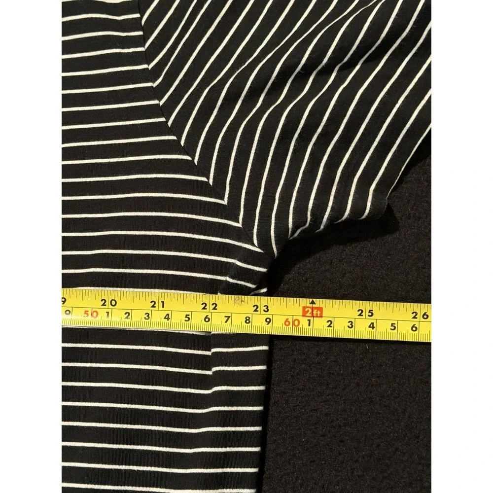 Polo Ralph Lauren Vintage Anchor Collection Black White Stripe Mens XL
